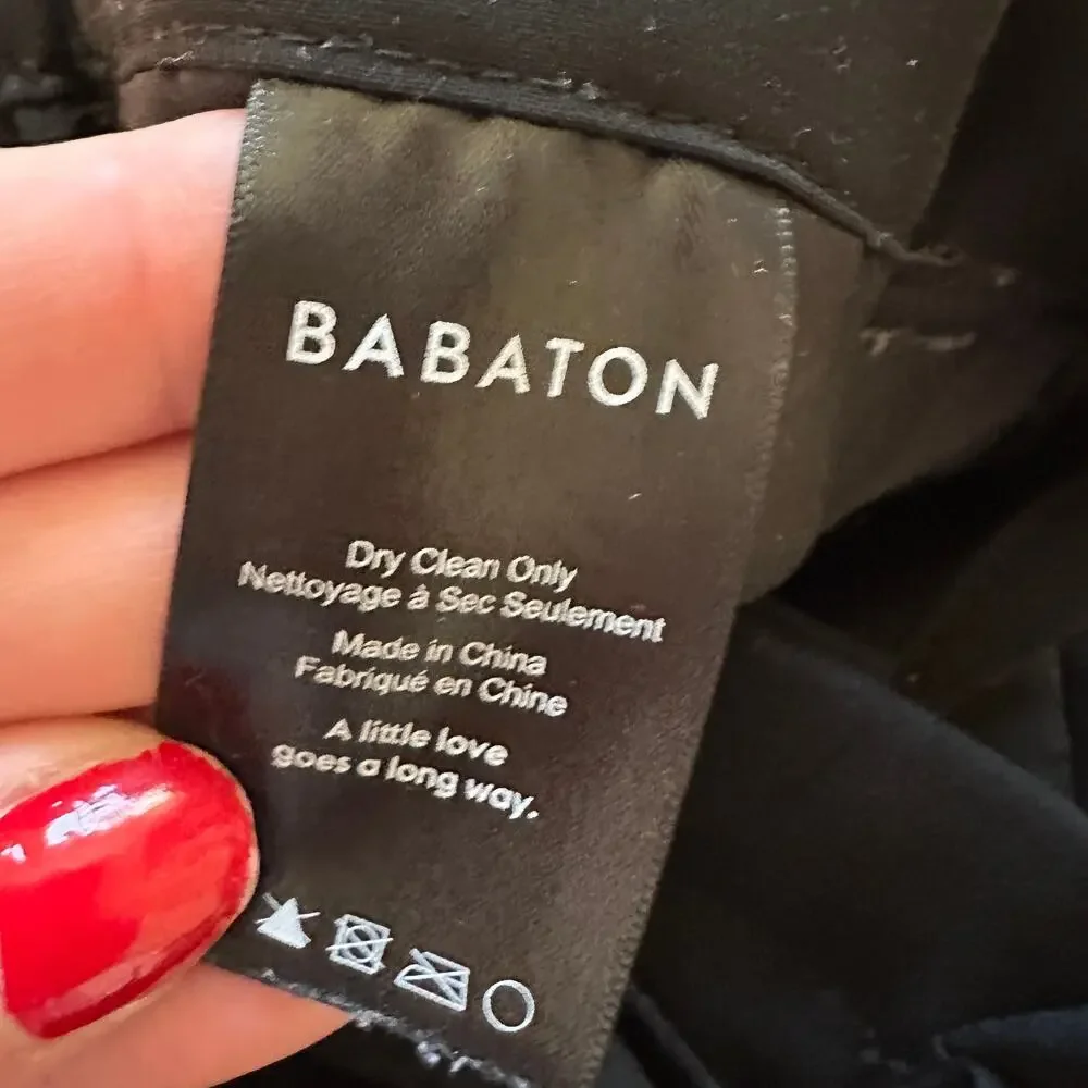 Aritzia Babaton Black Tie-Waist Dress Shorts – Size XS - Picture 4 of 5